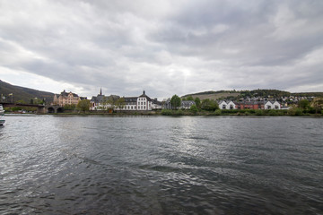 Fototapeta premium Bernkastel-Kues - town in Rhineland-Palatinate region of Germany