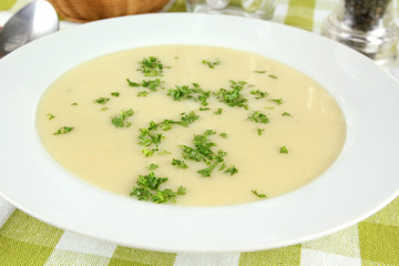 vegetable cream soup