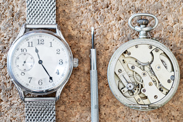 Reparation and restoration of watches