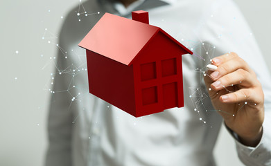 Smart home and future concept
