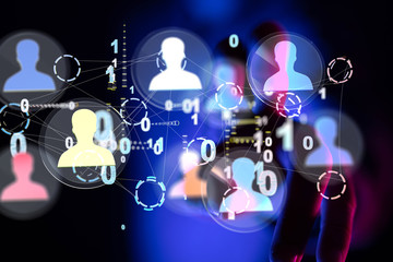 Social networking scheme - Mixed media