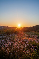 Tramonto a  B&oslash;mlo - Norvegia