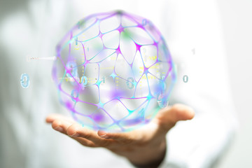 Group of business partner looking for the future