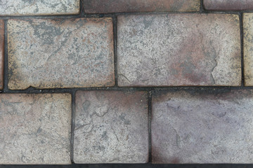 texture. background. rough brown brickwork rough