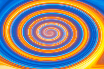 Abstract colorful rainbow spiral background for abstract motion