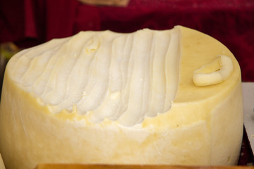 parmesan cheese typical of northern Italy