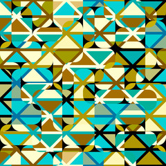 Seamless background. Geometric abstract diagonal vector pattern.