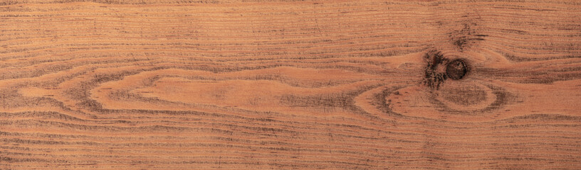 Naklejka premium Brown wooden texture flooring background.