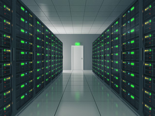 Clean server room