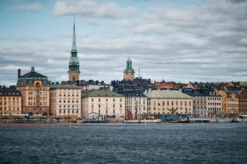 Fototapeta premium The Landscape of Stockholm City, Sweden