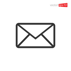 Envelope Message Icon Design Vector