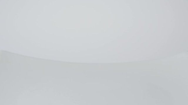 Picking Up Japanese Boild Egg from Plate with Chopsticks	