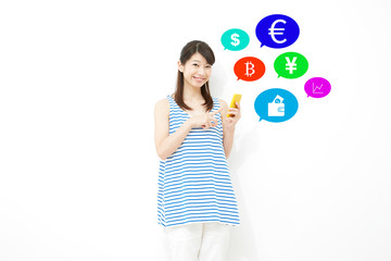 女性　インターネット