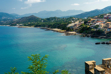 The coast at Palinuro, Southern Italy