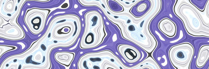 Fluid art- abstract 3D illustration. Color mixed- liquid acrylic. Background seamless