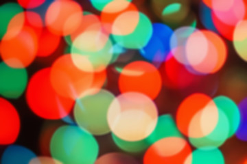 Bokeh blurry- beautiful spark