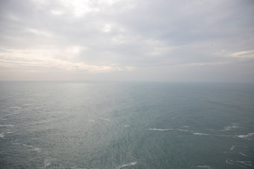 amazing sea scape and dramatic sky