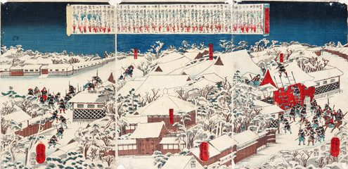 赤穂義士討ち入り