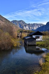 Alps and river in Austria