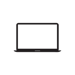 Laptop icon vector isolated on background. Trendy computer symbol. Pixel perfect. illustration EPS 10. - Vector.