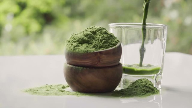 Chlorella and barleygrass.