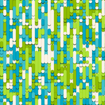 Color Abstract Lines Rain Generative Art background illustration