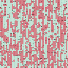 Color Abstract Lines Rain Generative Art background illustration