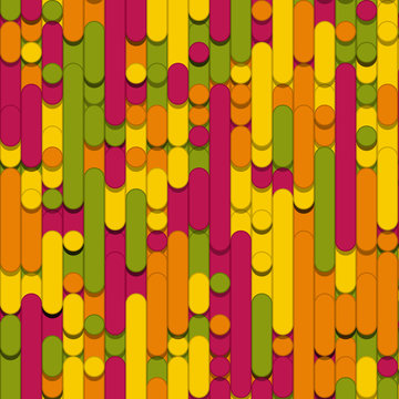 Color Abstract Lines Rain Generative Art background illustration