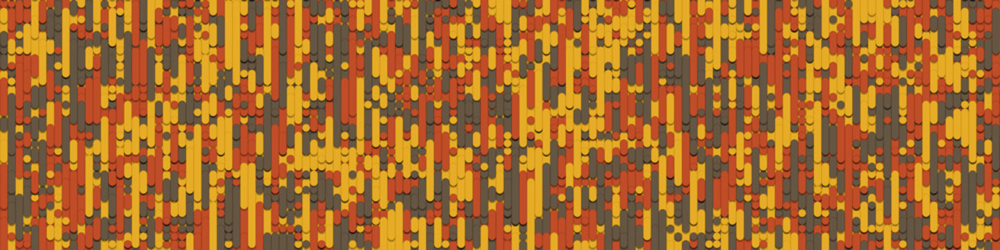 Color Abstract Lines Rain Generative Art background illustration