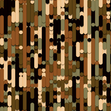 Color Abstract Lines Rain Generative Art background illustration