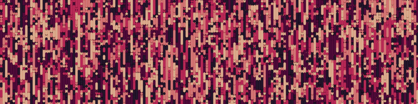 Color Abstract Lines Rain Generative Art background illustration