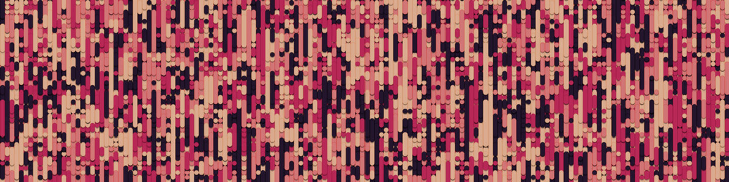 Color Abstract Lines Rain Generative Art background illustration