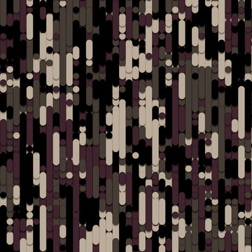 Color Abstract Lines Rain Generative Art background illustration