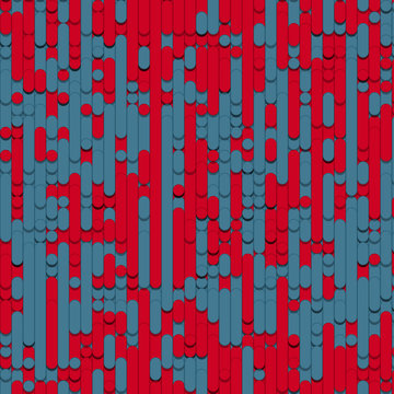 Color Abstract Lines Rain Generative Art background illustration