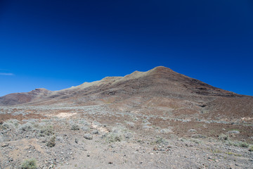 Landshot from the island of Fuerteventure (Canaria Island)