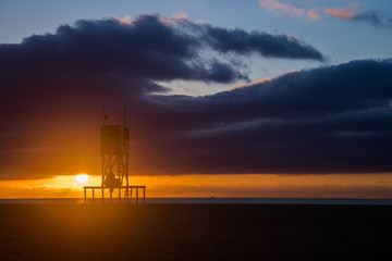 Landshot from the island of Fuerteventure (Canaria Island)