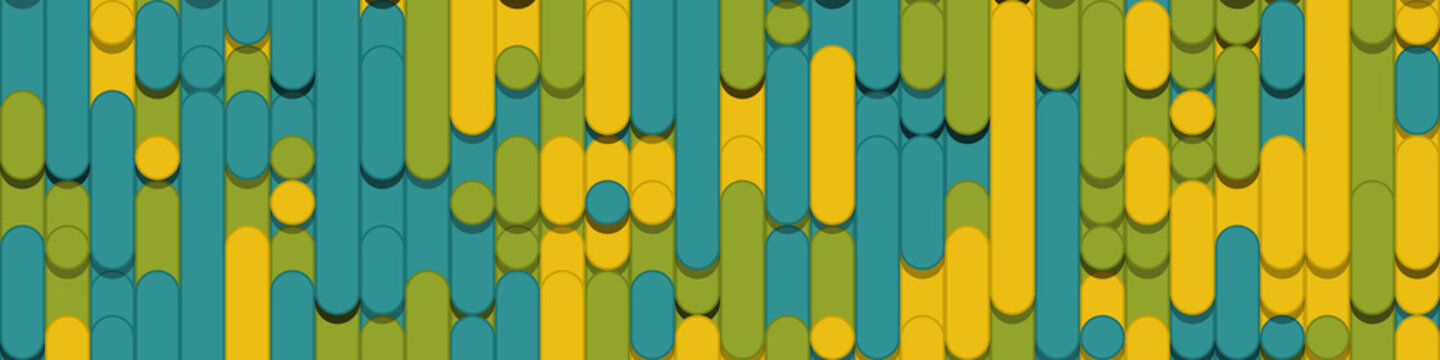 Color Abstract Lines Rain Generative Art background illustration