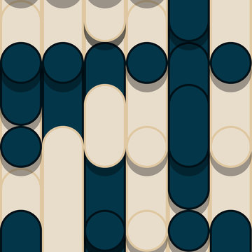 Color Abstract Lines Rain Generative Art background illustration