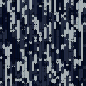 Color Abstract Lines Rain Generative Art background illustration