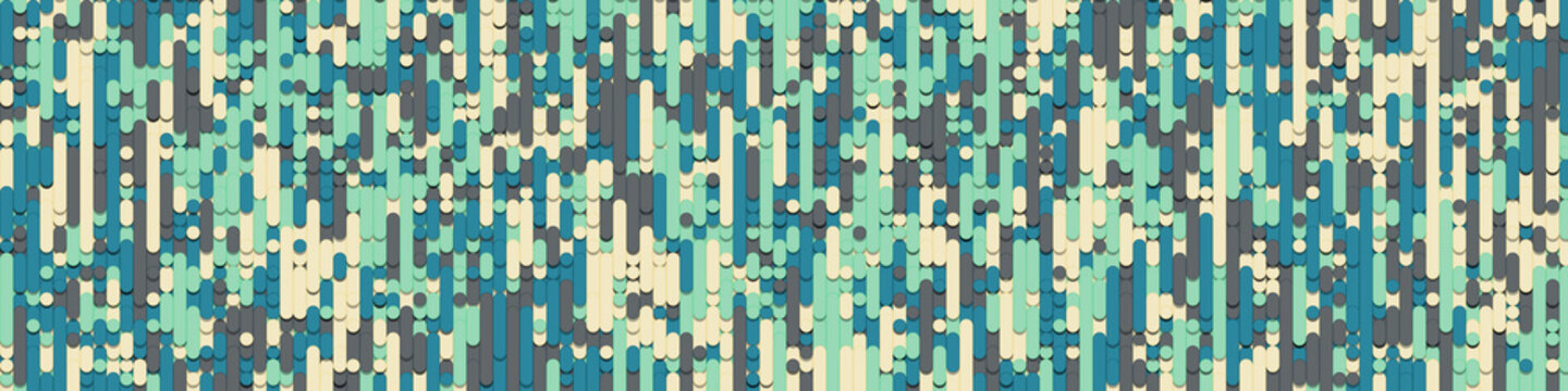 Color Abstract Lines Rain Generative Art background illustration