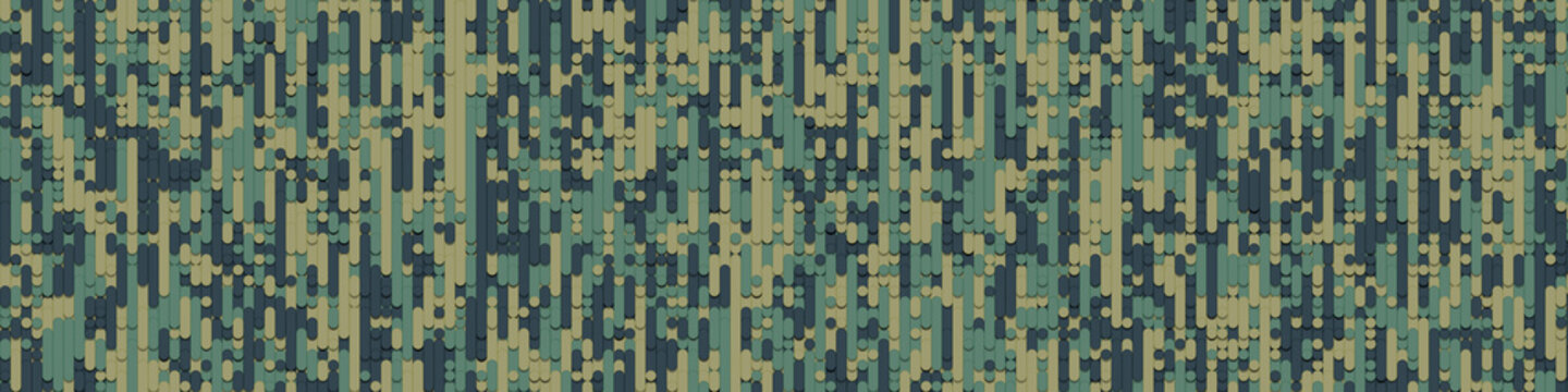 Color Abstract Lines Rain Generative Art background illustration