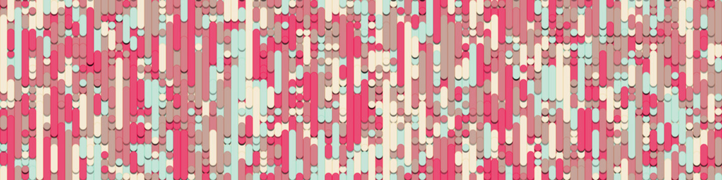 Color Abstract Lines Rain Generative Art background illustration