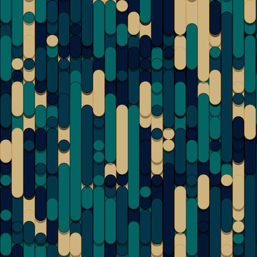 Color Abstract Lines Rain Generative Art background illustration