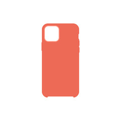 Phone case icon flat style