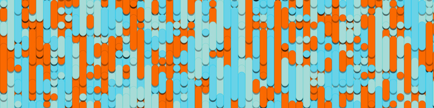 Color Abstract Lines Rain Generative Art background illustration
