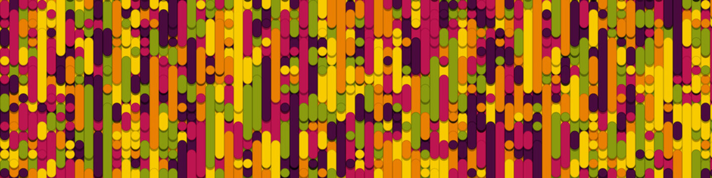 Color Abstract Lines Rain Generative Art background illustration
