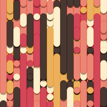 Color Abstract Lines Rain Generative Art background illustration
