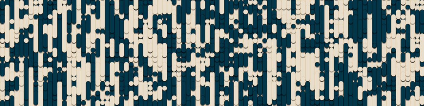 Color Abstract Lines Rain Generative Art background illustration