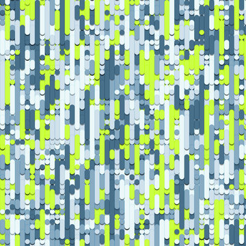 Color Abstract Lines Rain Generative Art background illustration