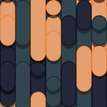 Color Abstract Lines Rain Generative Art background illustration